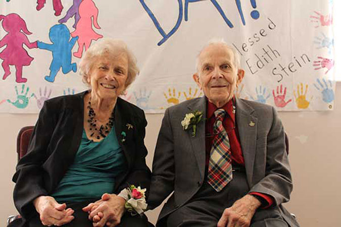 Fern with her husband, Frank.