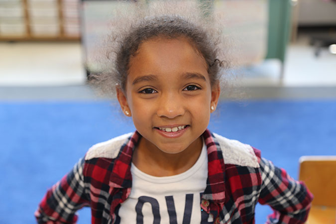 A child in program