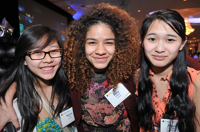 Three girls