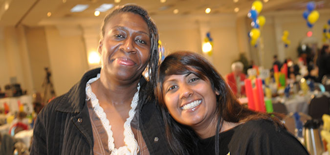 Two PLASP volunteers 