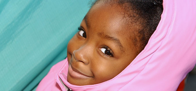 A child in a PLASP program 