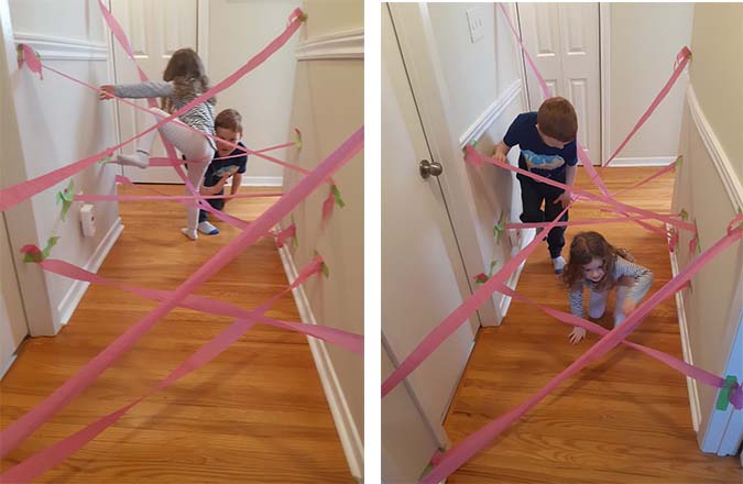 Hallway Laser Maze A Fun Diy To Promote Health And Physical Education